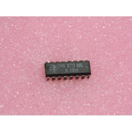 ic TMS 3712 ANL ~ ci TMS3712ANL ~ DIP16 (PLA018)