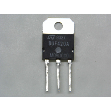 Lot x2 : BUF 420 A - BUF420A transistor NPN     (+B10)