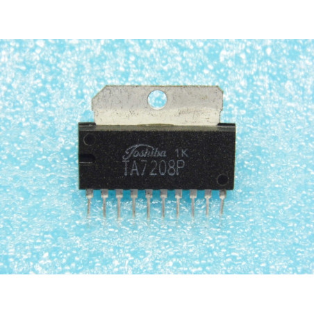 ci TA 7208 P ~ ic TA7208P ~ SIL10 ~ Power Amplifier 2W