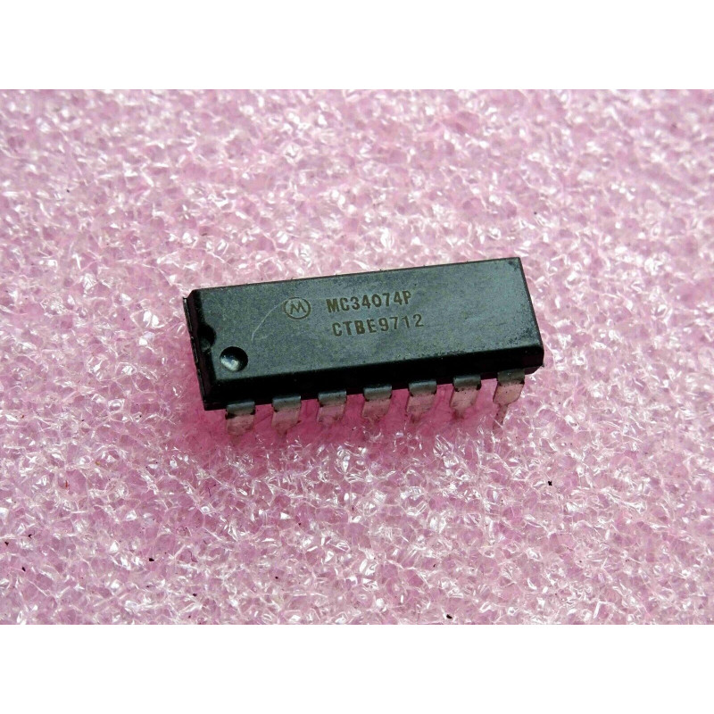 ci MC 34074 P ~ ic MC34074P single supply 3v to 44v operational amplifier (CI24)