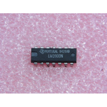 ci LM3900 N ~ ic LM3900N ~ Quad Operational Amplifiers ~ DIP14 (PLA007)