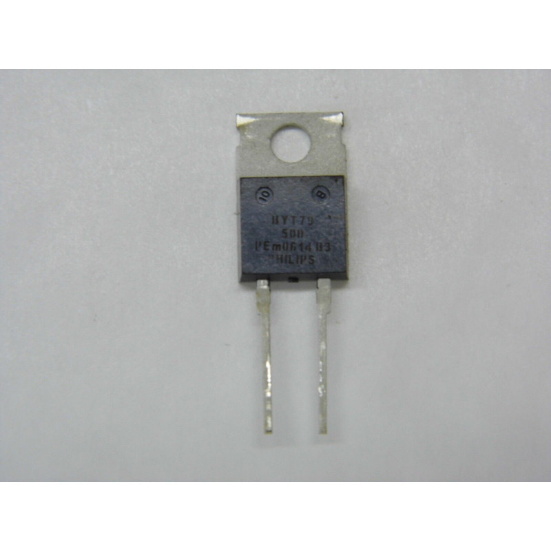 Lot de 5 - diode ultra-fast BYT79-500 - 15A 500V (+CI23)