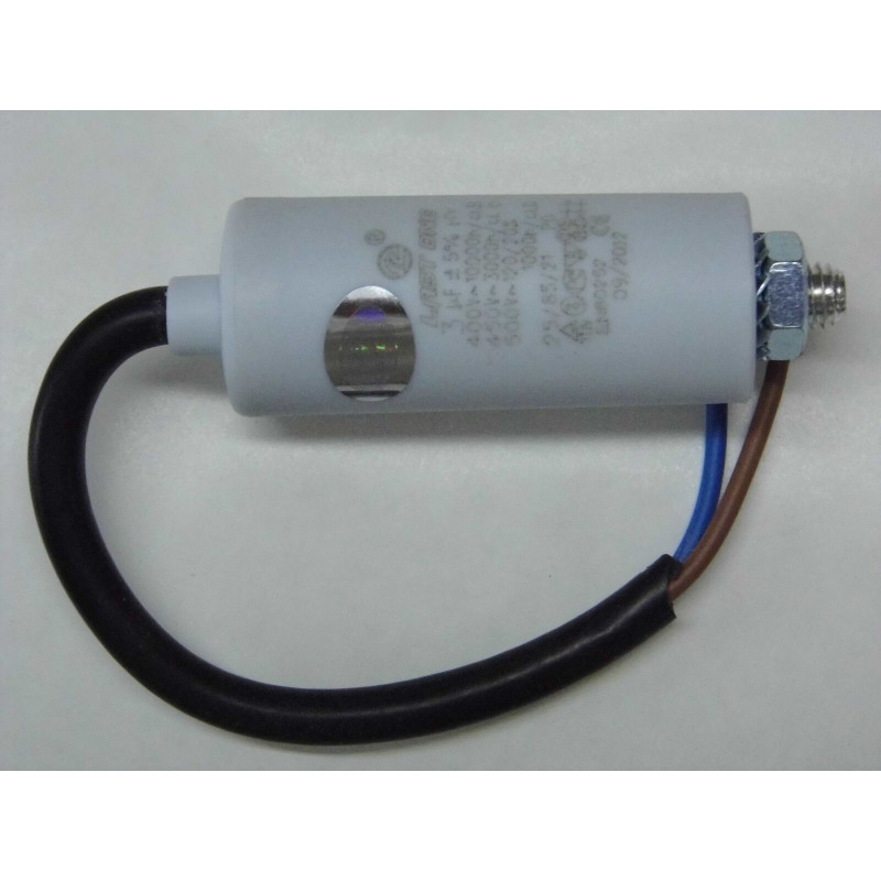 capacitor condensateur permanent / démarrage moteur 3µF 3uF 3MF 450V 5% (à fils)