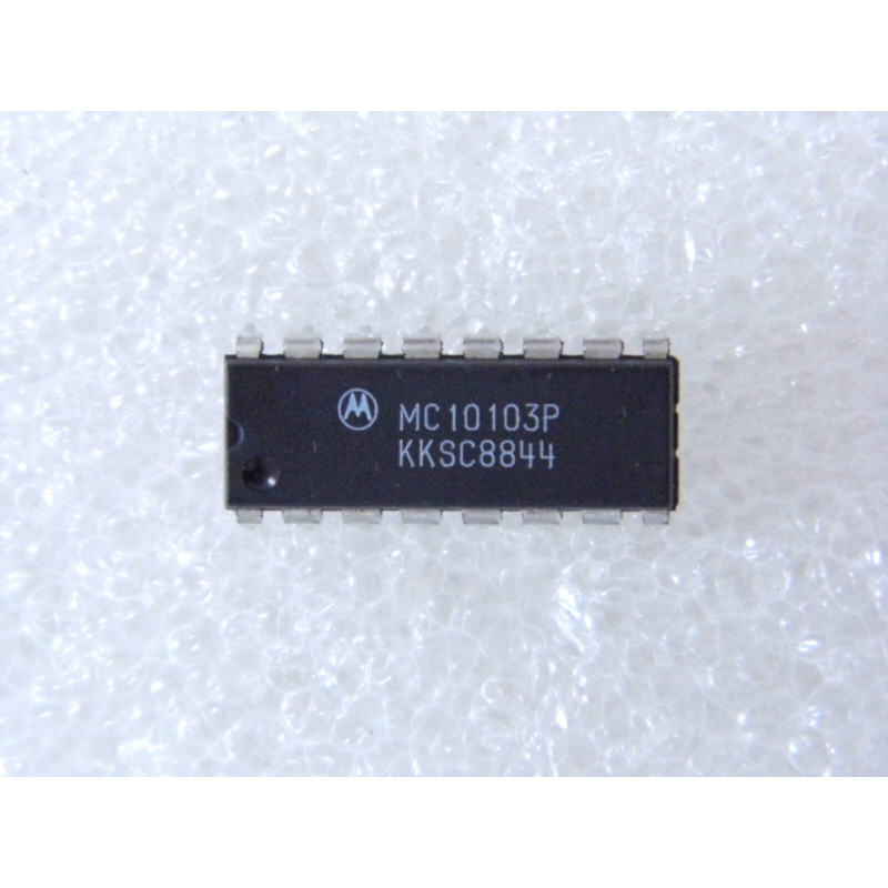 ci MC 10103 P ~ ic MC10103 P  / MC10103P ~ Quad 2-Input OR Gate ~ dip16