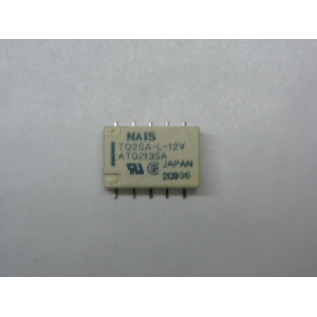 relais CMS - NAiS TQ2SA-L-12V - SIGNAL RELAY, DPDT, 12VDC, 2A, SMD