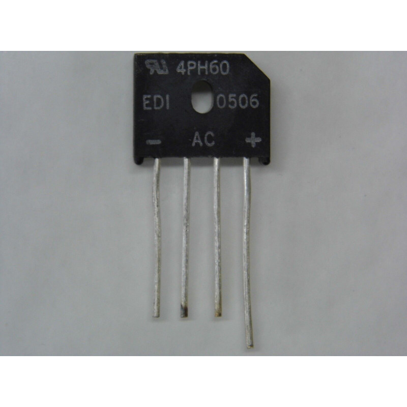 Lot de 4 - Pont de diodes 4PH60 600v 4A