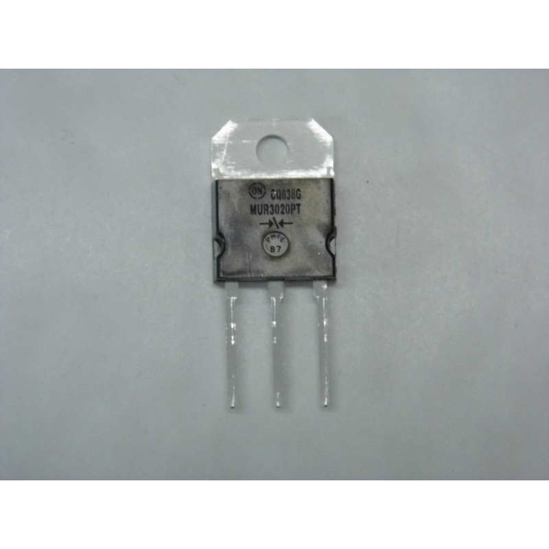 Lot de 5 x Diode MUR 3020 PT / MUR3020PT ultra rapide 200V / 2 x15A SOT93 (A14)