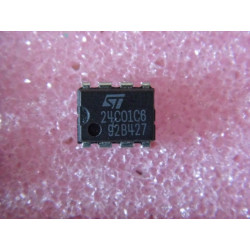 ci 24C01C6 / ic M24C01 / EEPROM 24C01 - dip8 (pla020)