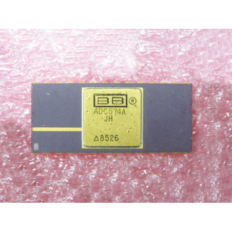 ci ADC574AJH / ic ADC 574 AJH - dip28 boîtier céramique pattes dorées (pla017)