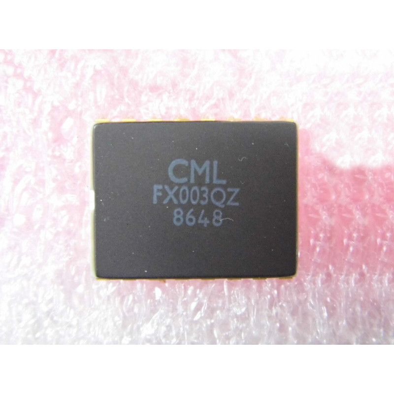 ci FX003QZ / ic FX 003 QZ - boîtier céramique pattes dorées (pla017)