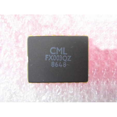 ci FX003QZ / ic FX 003 QZ - boîtier céramique pattes dorées (pla017)