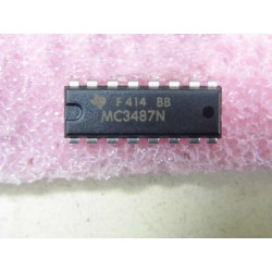 ci MC 3487 N ~ ic MC3487N ~ Quadruple Differential Line Driver ~ DIP16 (CI51)