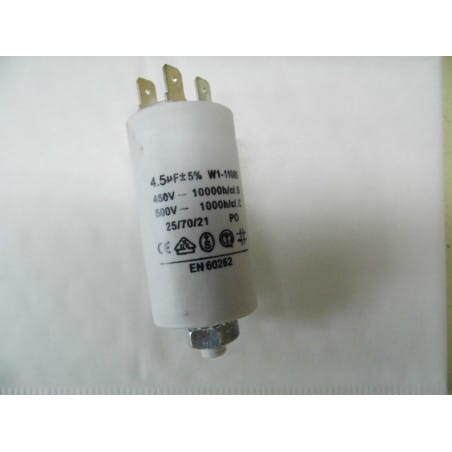 (Condo) Condensateur permanent / de démarrage Moteur - 4.5MF 4.5µF 4.5UF 450V 5%