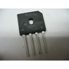 Lot de 4 Ponts de diodes GBU4K 4A 800V Pattes en Lignes