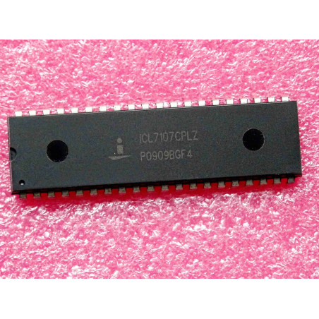 ci ICL 7107 CPLZ ~ ICL7107CPLZ (ICL7107CPL) 3½ Digit A/D Converter ~ DIP40 (CI6)