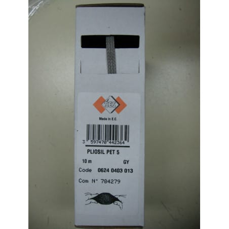 GAINE TRESSEE - PLIOSIL PET 5 GY - 10 mètres ( 0624 0403 013 / 06240403013 )