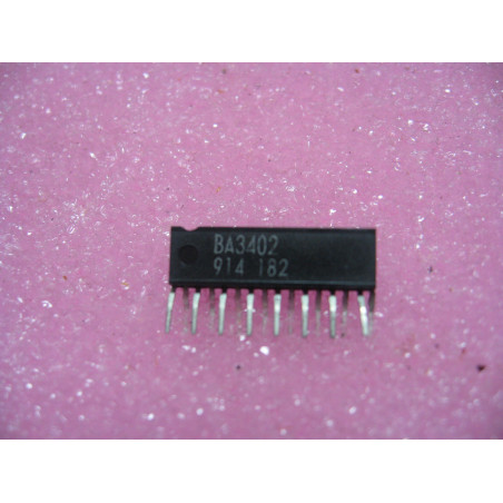 ci BA3402 ~ ic BA3402 Integrated Circuit Sip16 New Old Stock de chez Rohm