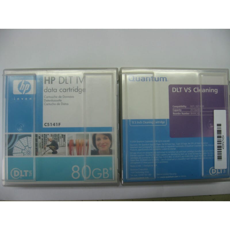 data cartridge cartouche de données HP DLTtape DLT IV C5141F 40 Go/80 Go (Lot 7)