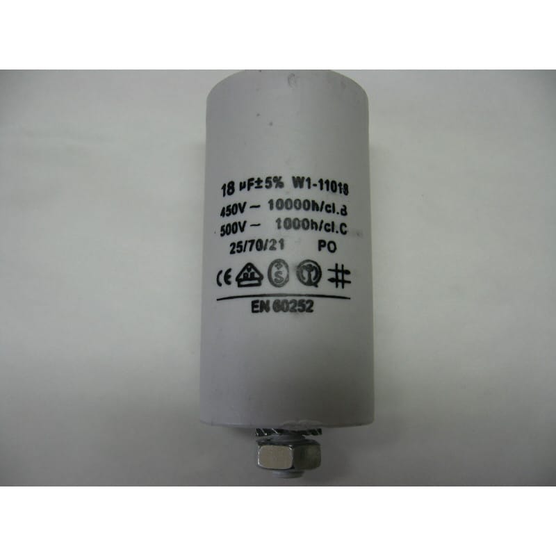 Condo / Condensateur Permanent / de démarrage Moteur 18MF 18µF 18UF 450V 5%