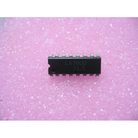 ci LA 7800 ~  ic LA7800 ~ Color TV Synchronization, Deflection Circuit