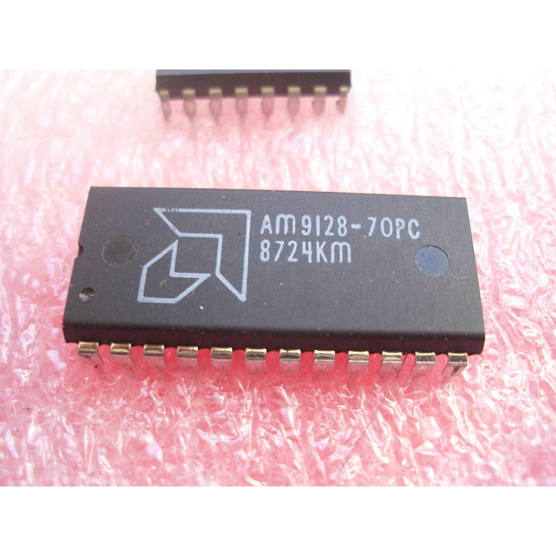 ic AM9128-70PC / ci AM 9128 - 70PC (DIP24 de chez AMD)