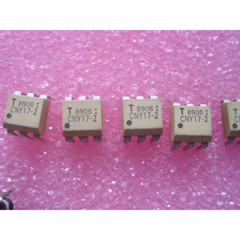 Lot x5 : ci CNY17-2 ~ ic CNY 17-2 ~ Phototransistor Optocoupler de chez TOSHIBA