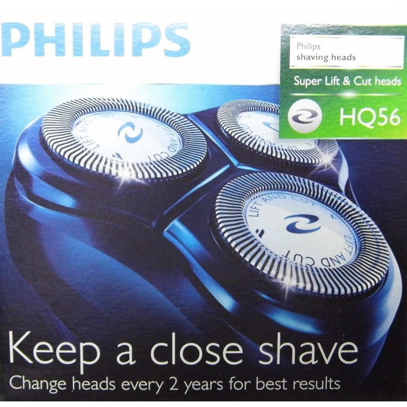 3 Têtes de rasage HQ56 PHILIPS HQ56/50 HQ1, HQ4, HQ56, HQ58, HQ64, HQ66, HQ68...