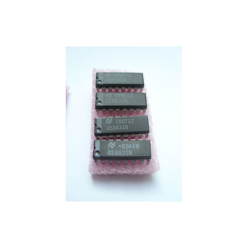 1 ic DS 8831N / ci DS8831N dip 16 de chez NS National Semiconductor