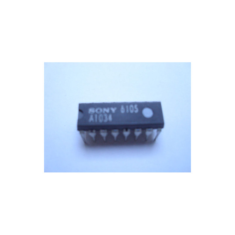 ci CXA 1034 ~ ic CXA1034 ~ DIP16  de chez SONY