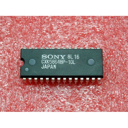 ci CXK 5864 BP - 10L ~CXK5864BP10L 8,192-word x 8-bit high speed cmos SRAM (D2A)