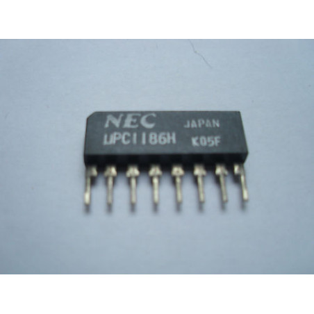 ci UPC1186H / ic uPC 1186 H / µPC1186H SIL8 de chez NEC  