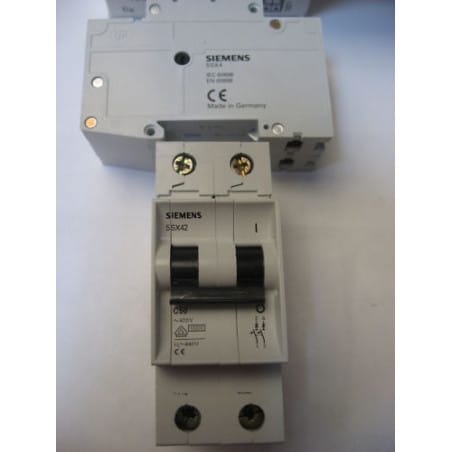 Disjoncteur 50A 5SX4250-7 SIEMENS 2 pôles 400V