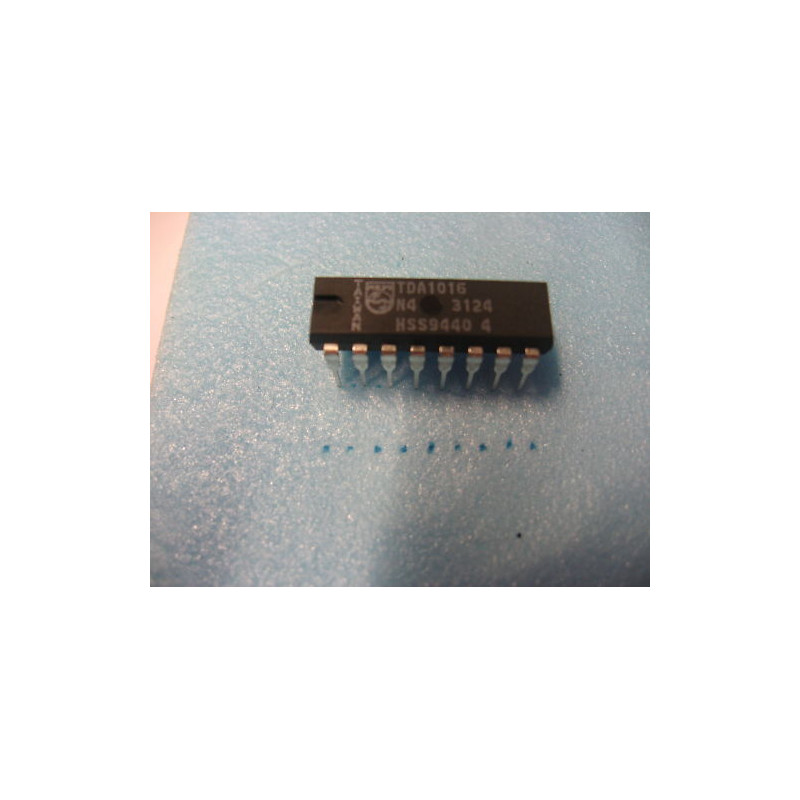 ic TDA 1016 / ic TDA1016 Integrated Circuit x 1  dip16 Philips NEUF 