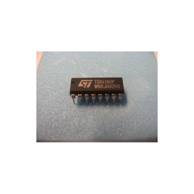 ic TDA 1180 P / ci TDA1180P ST  ~ TDA1180 P Integrated Circuit dip16 Neuf