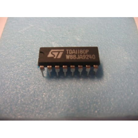 ic TDA1180 P / ci TDA1180P ST  ~ TDA1180 P Integrated Circuit dip16 Neuf