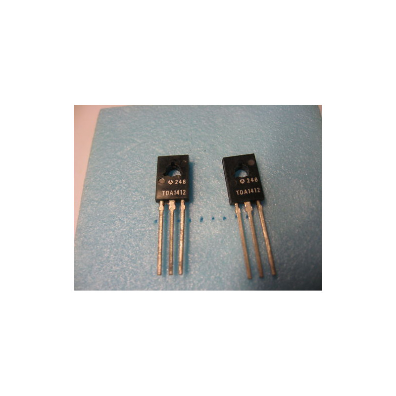 ic TDA 1412 / ci TDA1412 Thomson Régleur de Voltage +12V Neuf 