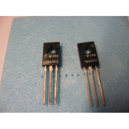 ic TDA 1412 / ci TDA1412 Thomson Régleur de Voltage +12V Neuf 