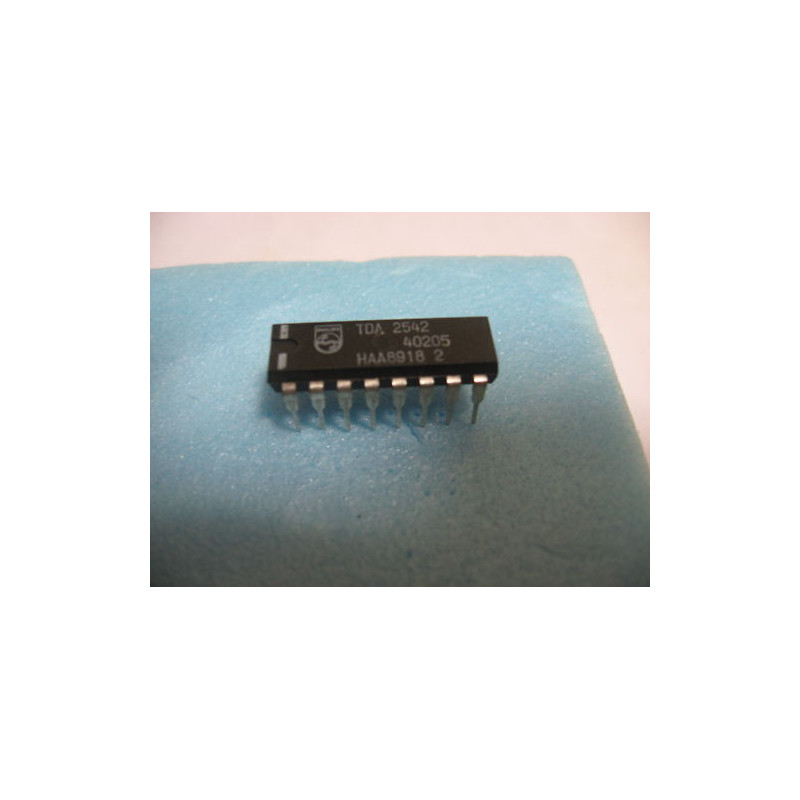 ci TDA 2542 ~ic TDA2542 IF amplifier + demodulator & AFC for positive modulation