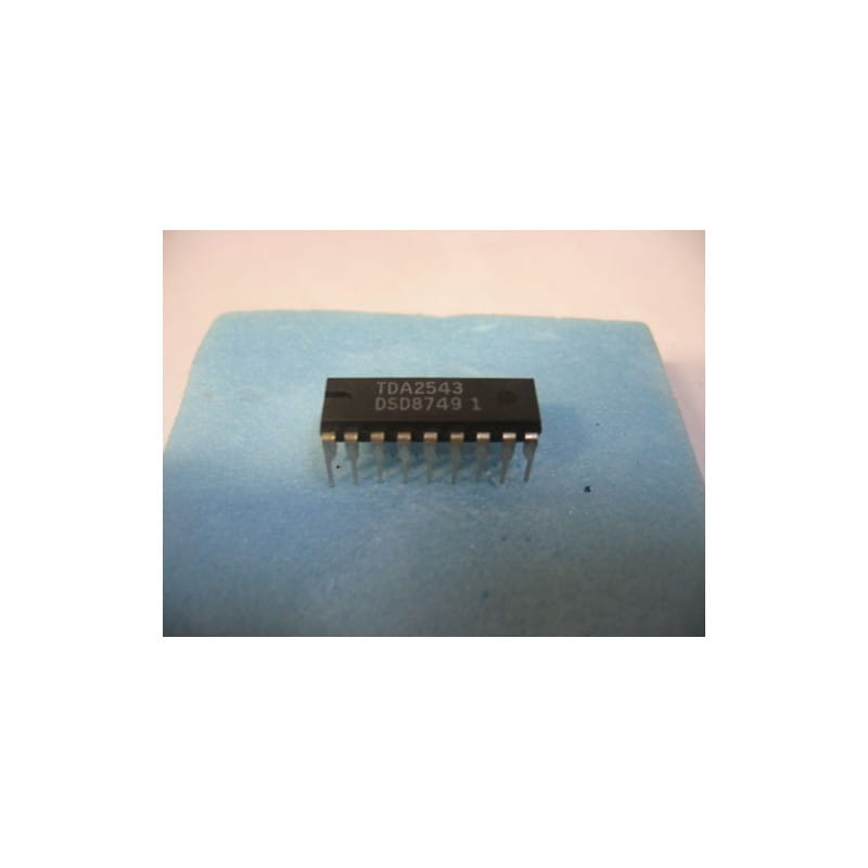 ci TDA2543 / ic TDA 2543  DIP18 Neuf