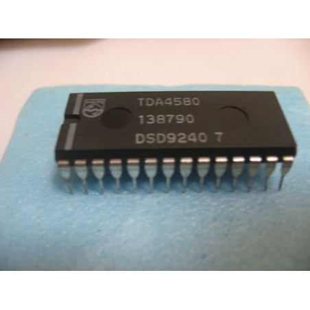 ci TDA4580 / TDA 4580 PHILIPS DIP28 Neuf 