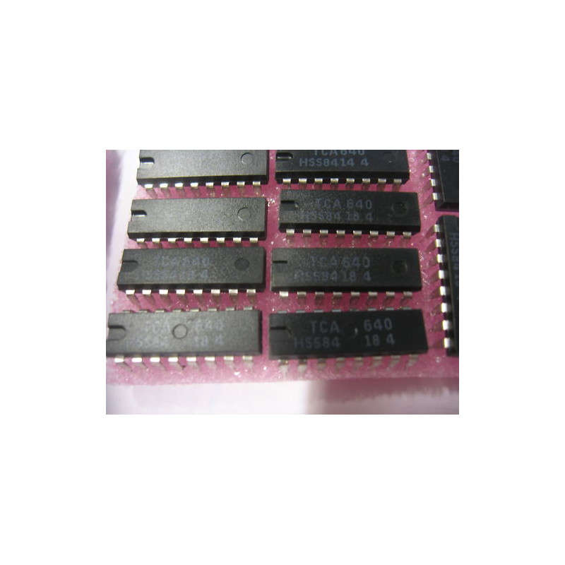 ci TCA 640 ~ ic TCA640 ~ chrominance amplifier for SECAM or PAL/SECAM decoders