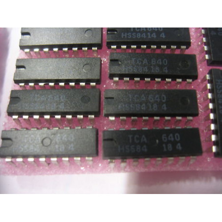 ci TCA 640 ~ ic TCA640 ~ chrominance amplifier for SECAM or PAL/SECAM decoders