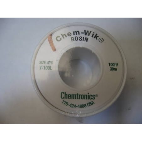 Tresse à Dessouder 1.90mm x 30M de chez CHEMTRON