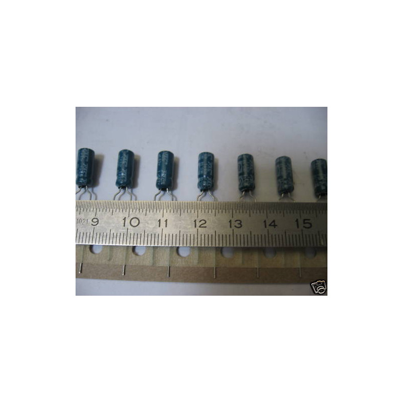 Lot de 20 : Capacitor Condo Condensateur 1µF 1uF 1MF 63V Radial REC