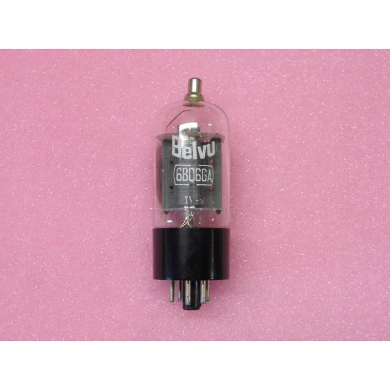 Tube Valve Belvu 6BQ6GA IV-9 35 x 105 mm de haut