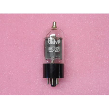 Tube Valve Belvu 6BQ6GA IV-9 35 x 105 mm de haut