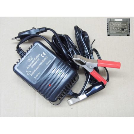 CHARGEUR DE BATTERIE POUR BATTERIES AU PLOMB 2V / 6V / 12V