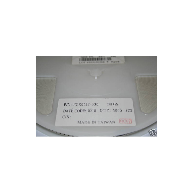 Bobine Résistance 1206 33 Ohms 5% CMS SMD FCR06JT 33R (resistor)