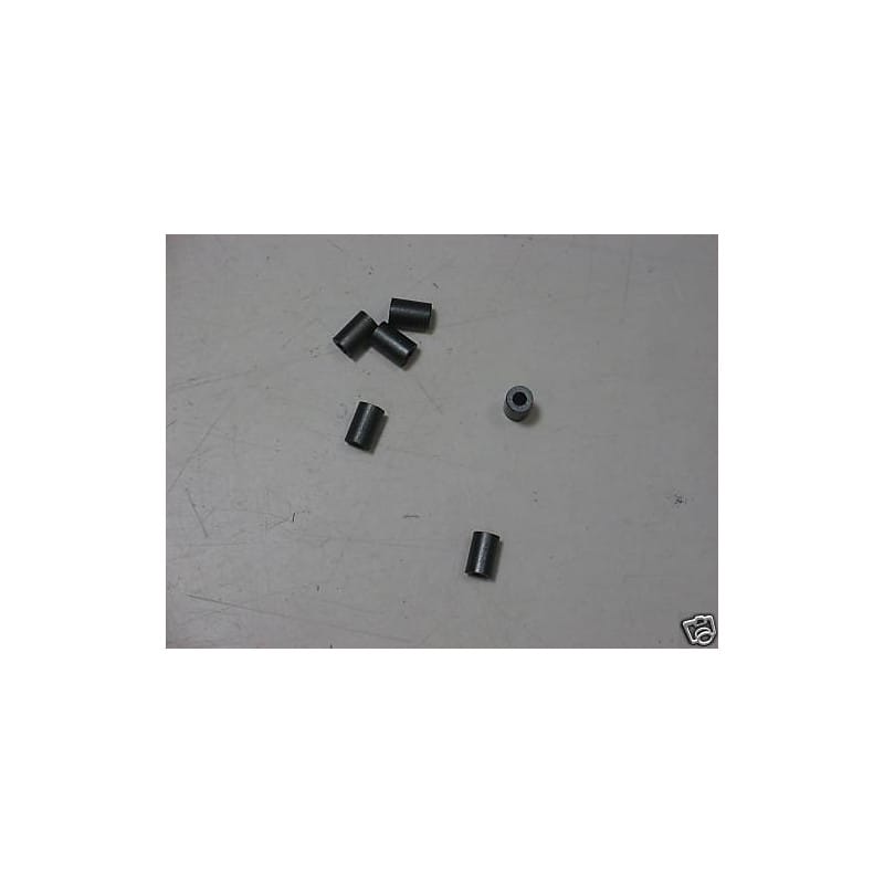 Lot de 30 : Tube Ferrite Nu ~ L: 6 mm, D: 4 mm, d: 2 mm