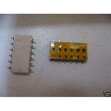 Lot de 15 Inters smd / cms  6 positions de chez APEM